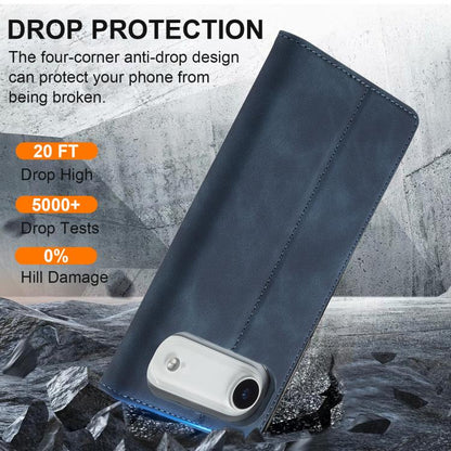 For iPhone Air LC.IMEEKE Strong Magnetism Microfiber Leather Phone Case(Blue) by LC.IMEEKE