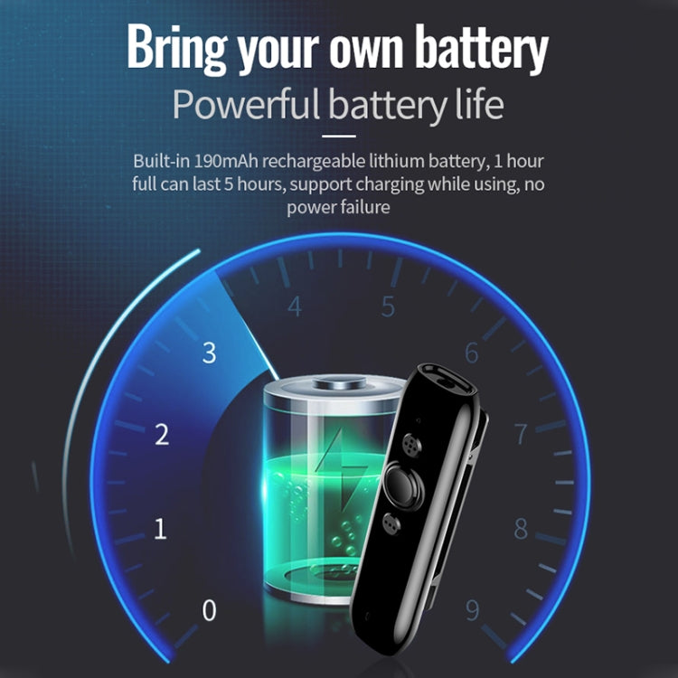 JNN L3 Bluetooth 4.2 Audio Receiver MP3 Player, Memory:16GB(Black) by JNN