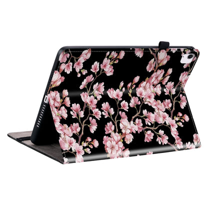 For iPad Air 11 2025 / 2024 Crystal Texture Painted Leather Smart Tablet Case(Plum Bossom) by bashfashion