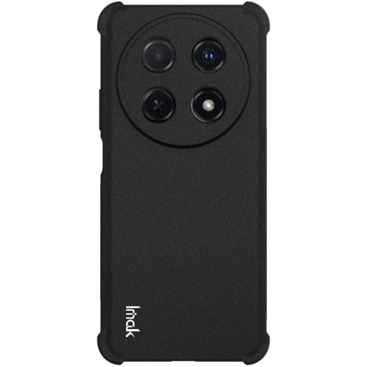 For Huawei nova 12i / Enjoy 70 Pro imak Shockproof Airbag TPU Phone Case(Matte Black) by imak