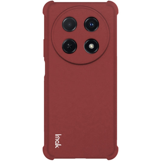 For Huawei nova 12i / Enjoy 70 Pro imak Shockproof Airbag TPU Phone Case(Matte Red) by imak
