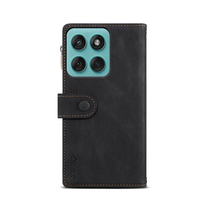 For Motorola Edge 60 Fusion ESEBLE Retro Frosted RFID Leather Phone Case(Black) by ESEBLE