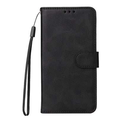 For iPhone 16e Classic Calf Texture Flip Leather Phone Case(Black) by bashfashion