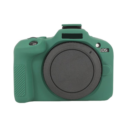 For Canon EOS R100 Glossy Soft Silicone Protective Case(Green) by bashfashion