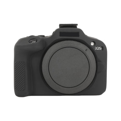 For Canon EOS R100 Glossy Soft Silicone Protective Case(Black) by bashfashion
