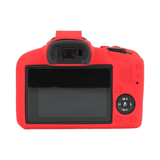 For Canon EOS R100 Glossy Soft Silicone Protective Case(Red) by bashfashion
