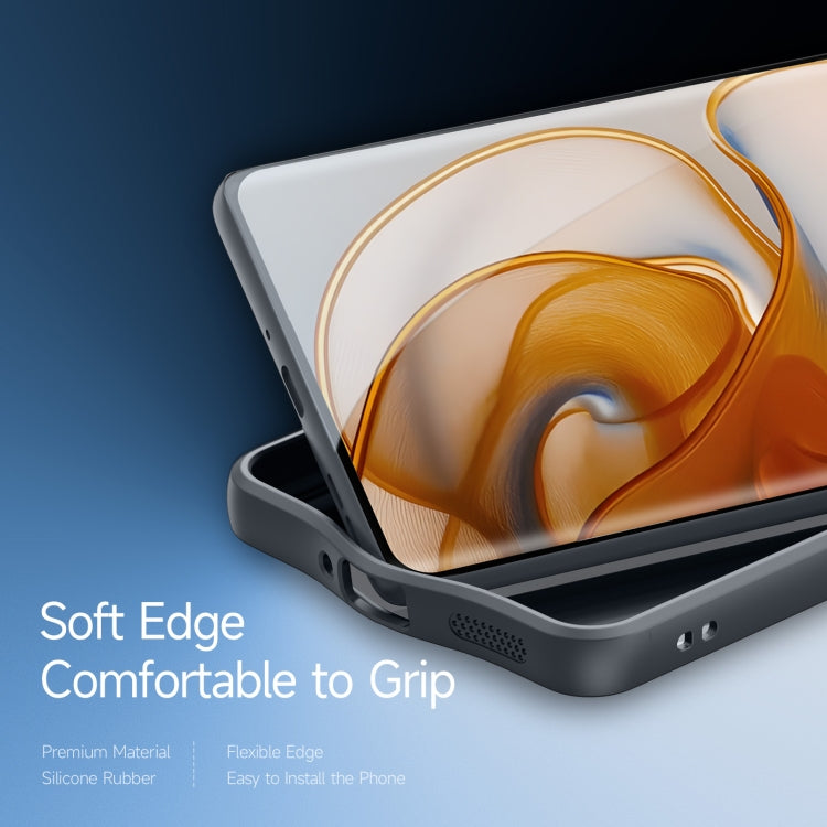 For Motorola Edge 50 DUX DUCIS Aimo Series TPU + PC Frosted Feel Phone Case(Black) by DUX DUCIS