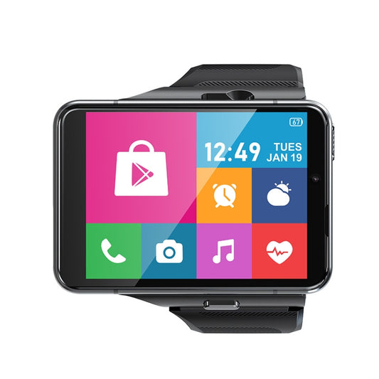 UNIWA DM200, 4GB+64GB, 2.88 inch Android 9.0 Smart Watch Phone, MT6761 Quad Core, Network: 4G(Black) by UNIWA