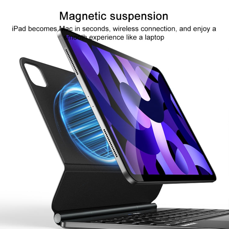 For iPad Pro 11 2018-2022/Air 10.9 2020-2022 MOMAX KB5 Mag Link Wireless Floating Waterproof Magnetic Keyboard by MOMAX