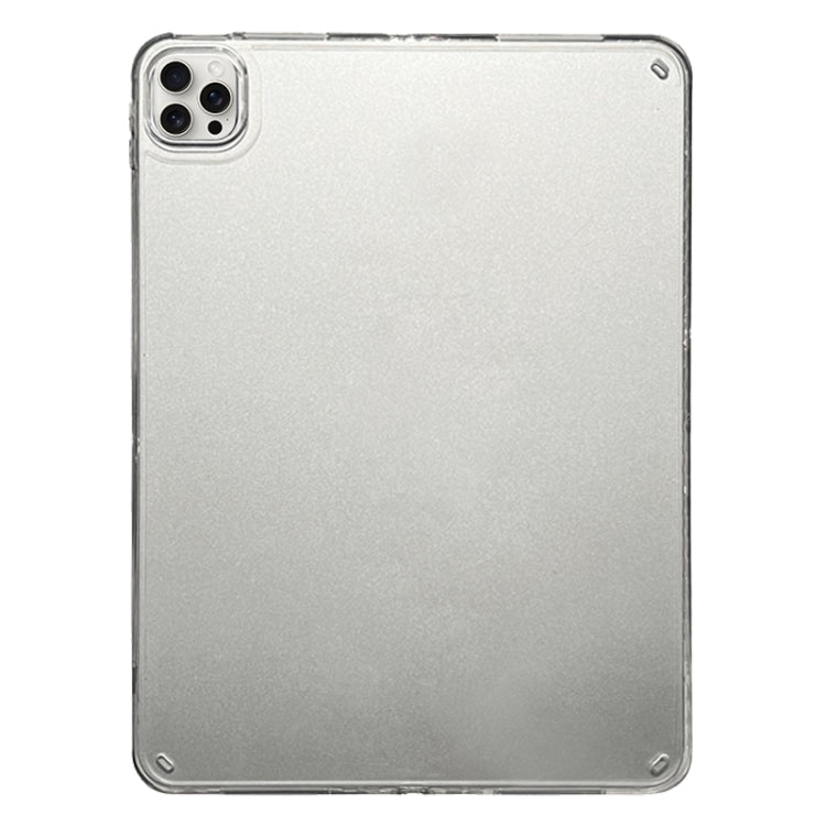 For iPad Pro 13 2025 / 2024 Suck Pen Clear Acrylic Tablet Case(Transparent) by bashfashion