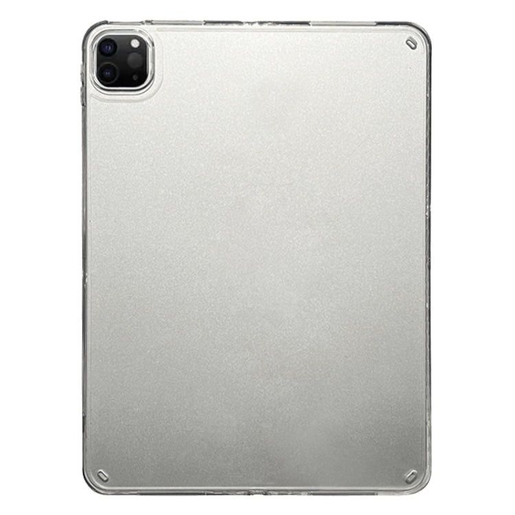 For iPad Pro 11 2024 Suck Pen Clear Acrylic Tablet Case(Transparent) by bashfashion