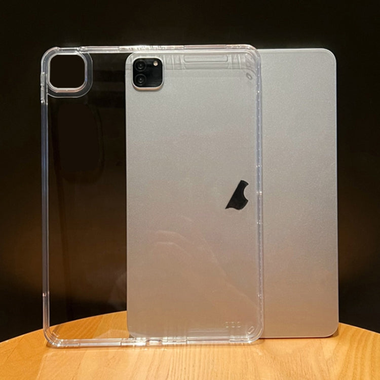 For iPad Pro 11 2022/2021/2020 Suck Pen Clear Acrylic Tablet Case(Transparent) by bashfashion