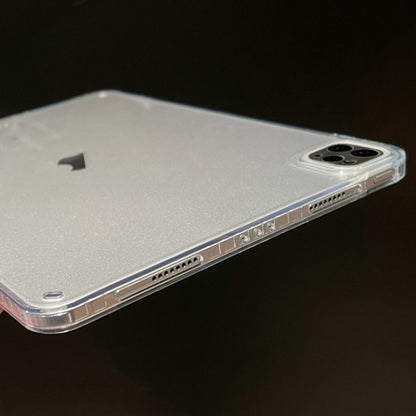 For iPad Pro 11 2022/2021/2020 Suck Pen Clear Acrylic Tablet Case(Transparent) by bashfashion