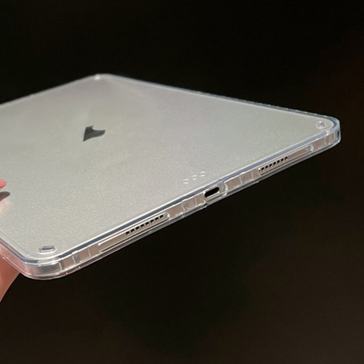 For iPad Pro 11 2022/2021/2020 Suck Pen Clear Acrylic Tablet Case(Transparent) by bashfashion