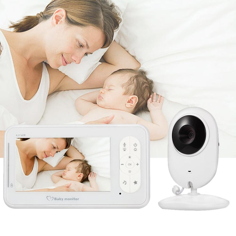 SP920 4.3 inch TFT Screen Baby Monitor Care Camera(EU Plug) by bashfashion