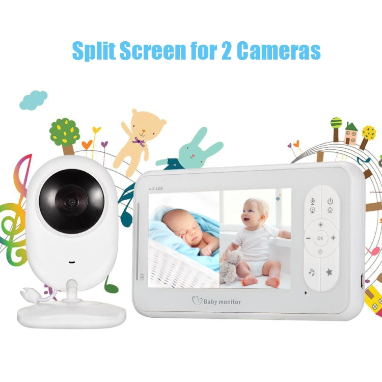 SP920 4.3 inch TFT Screen Baby Monitor Care Camera(US Plug) by bashfashion
