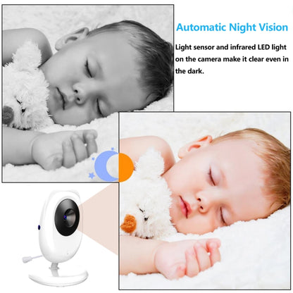 SP990 2.4 inch LCD Screen Baby Monitor Care Camera(EU Plug) by bashfashion