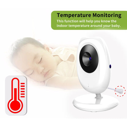 SP990 2.4 inch LCD Screen Baby Monitor Care Camera(EU Plug) by bashfashion