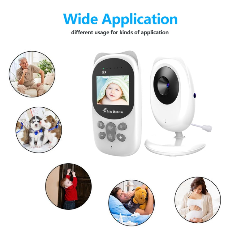 SP990 2.4 inch LCD Screen Baby Monitor Care Camera(US Plug) by bashfashion