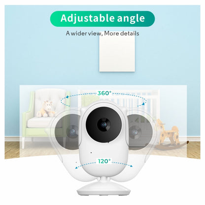 SM25 2.4 inch LCD Screen Baby Monitor Care Camera(EU Plug) by bashfashion