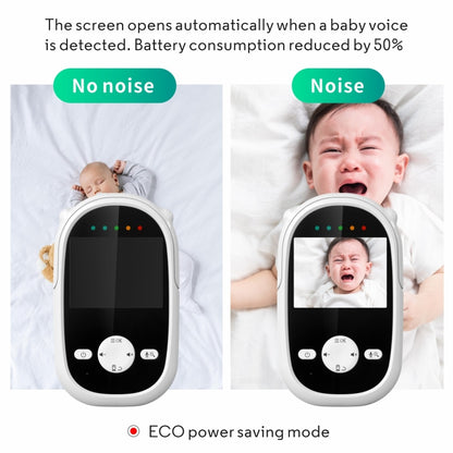 SM25 2.4 inch LCD Screen Baby Monitor Care Camera(EU Plug) by bashfashion