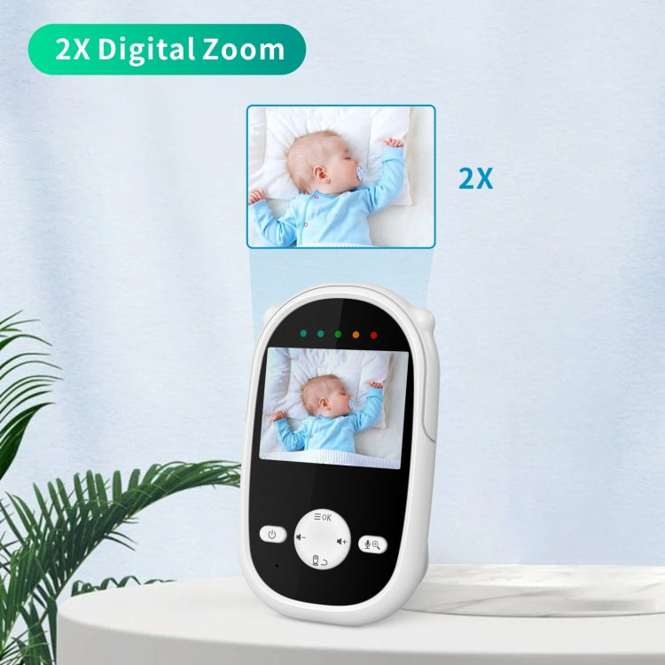 SM25 2.4 inch LCD Screen Baby Monitor Care Camera(US Plug) by bashfashion