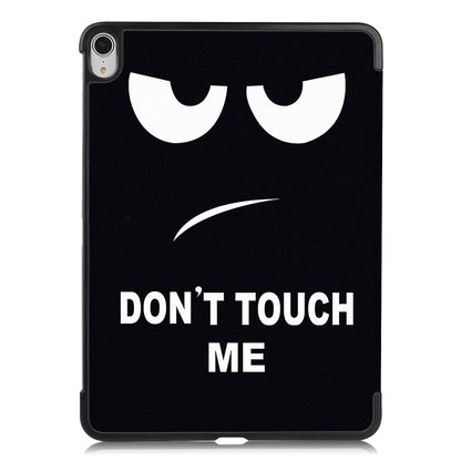 For iPad Air 13 2025 / 2024 Custer Painted 3-Fold Holder Smart Leather Tablet Case(Big Eyes ME) by bashfashion