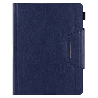 For iPad Pro 11 2025 / 2024 Solid Color Metal Buckle Leather Smart Tablet Case(Royal Blue) by bashfashion
