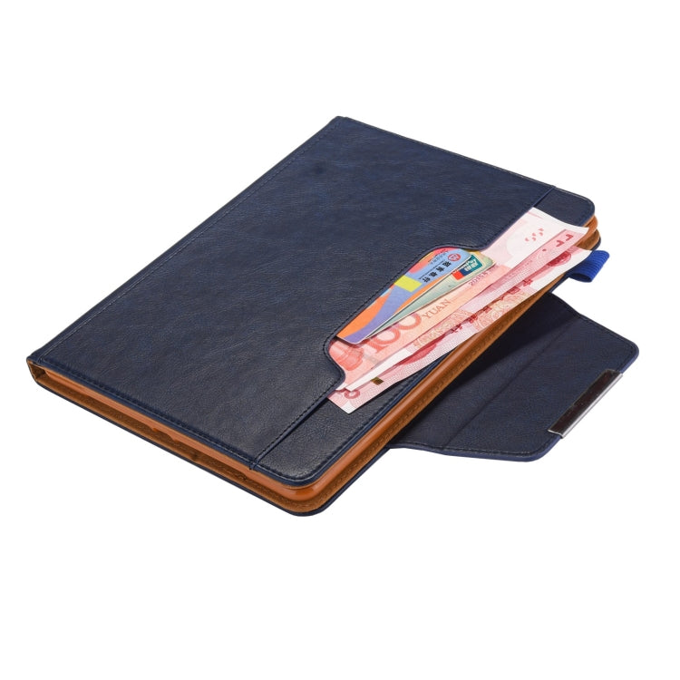 For iPad Pro 11 2025 / 2024 Solid Color Metal Buckle Leather Smart Tablet Case(Royal Blue) by bashfashion