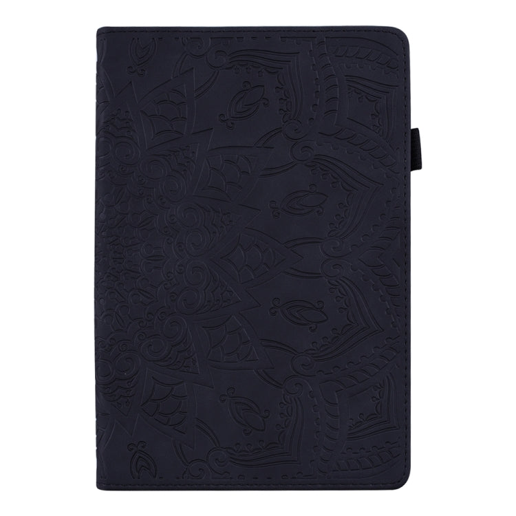 For iPad Pro 13 2025 / 2024 Calf Texture Embossed Leather Tablet Case(Black) by bashfashion