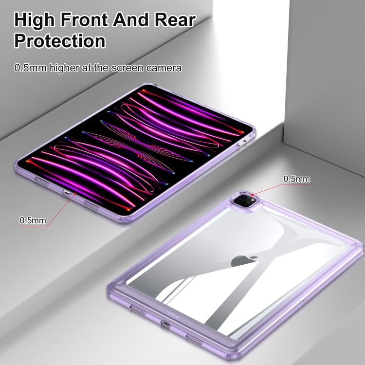 For iPad Air 11 2025 / 2024 Transparent Acrylic Tablet Case(Transparent) by bashfashion