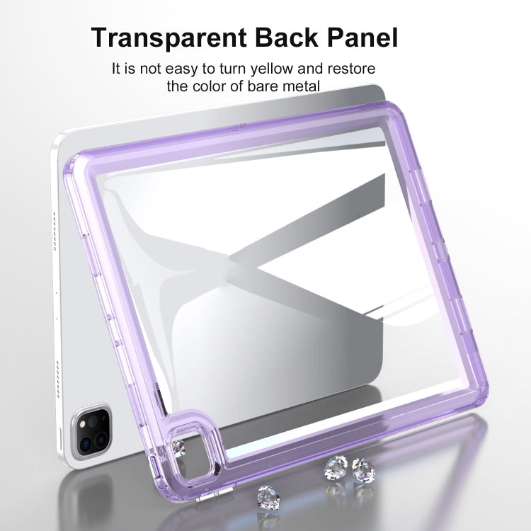 For iPad Air 11 2025 / 2024 Transparent Acrylic Tablet Case(Transparent) by bashfashion