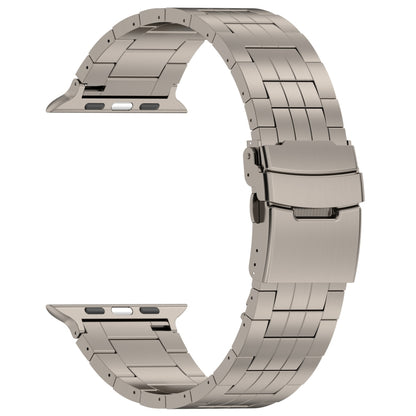 For Apple Watch 38mm Armor 5-bead Titanium Watch Band(Titanium) by bashfashion
