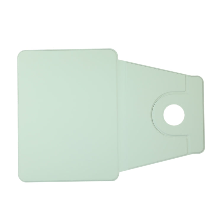 For iPad Pro 13 2025 / 2024 2 in 1 Acrylic Split Rotating Leather Tablet Case(Matcha Green) by bashfashion