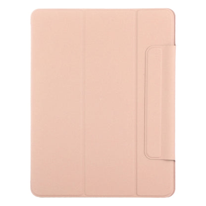 For iPad Air 13 2025 / 2024 Double-sided Clip Fixed Buckle Magnetic PU Leather Smart Tablet Case(Gold) by bashfashion