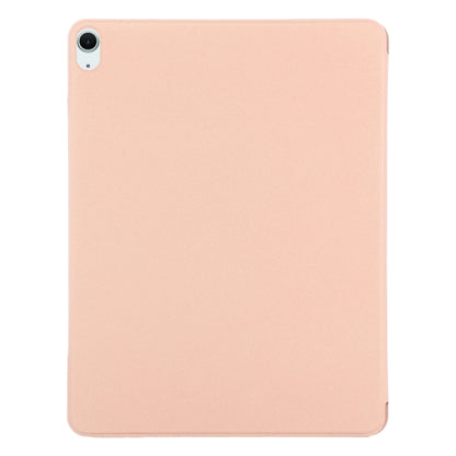 For iPad Air 13 2025 / 2024 Double-sided Clip Fixed Buckle Magnetic PU Leather Smart Tablet Case(Gold) by bashfashion
