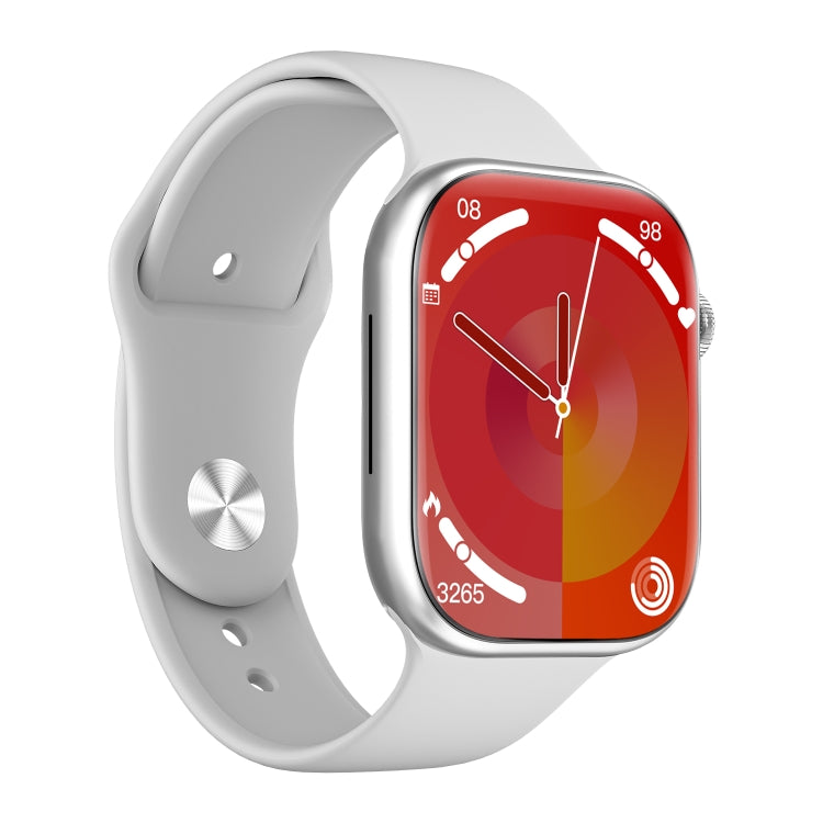 WS11 MAX 2.2 inch Fitness Sport Smart Watch, Support Bluetooth Call / Sleep / Blood Oxygen / Heart Rate / Blood Pressure Health Monitor(Silver) by bashfashion