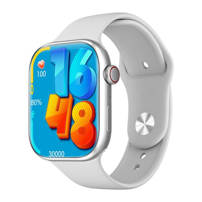 WS11 MAX 2.2 inch Fitness Sport Smart Watch, Support Bluetooth Call / Sleep / Blood Oxygen / Heart Rate / Blood Pressure Health Monitor(Silver) by bashfashion