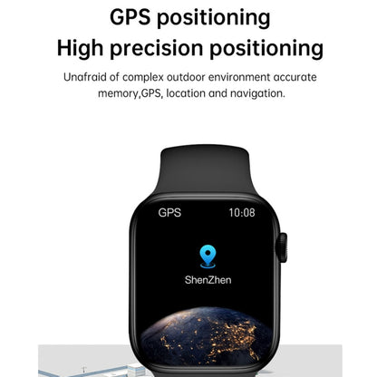 WS11 MAX 2.2 inch Fitness Sport Smart Watch, Support Bluetooth Call / Sleep / Blood Oxygen / Heart Rate / Blood Pressure Health Monitor(Black) by bashfashion