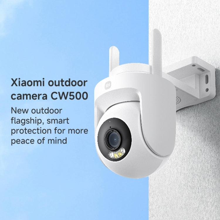 Xiaomi CW500 5MP Outdoor IP66 Waterproof Support Two-way Voice WiFi Camera, US Plug(White) by Xiaomi