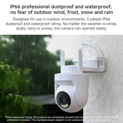 Xiaomi CW500 5MP Outdoor IP66 Waterproof Support Two-way Voice WiFi Camera, US Plug(White) by Xiaomi