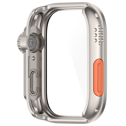 For Huawei Watch Fit3 PC + Tempered Glass Film Full Coverage Watch Protective Case(Starlight) by bashfashion