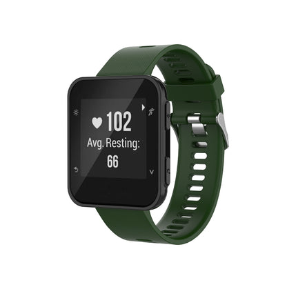 For Garmin Forerunner 35/30/35J/ForeAthlete 35J xDfind Silicone Watch Band(Army Green) by xDfind