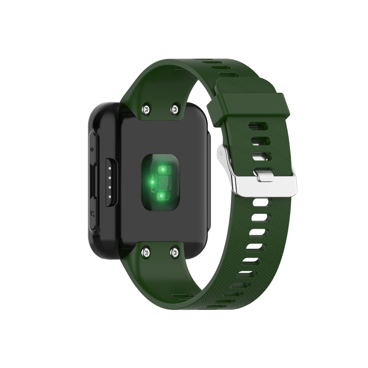 For Garmin Forerunner 35/30/35J/ForeAthlete 35J xDfind Silicone Watch Band(Army Green) by xDfind