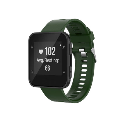 For Garmin Forerunner 35/30/35J/ForeAthlete 35J xDfind Silicone Watch Band(Army Green) by xDfind