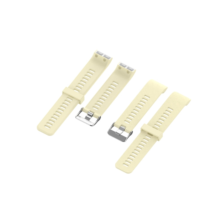 For Garmin Forerunner 35/30/35J/ForeAthlete 35J xDfind Silicone Watch Band(Beige) by xDfind