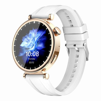WS520 1.28 inch IP67 Sport Smart Watch, Support Bluetooth Call / Sleep / Blood Oxygen / Heart Rate / Blood Pressure Health Monitor(Gold+White) by bashfashion