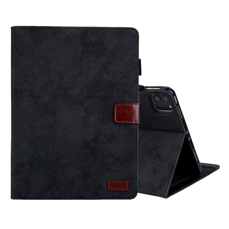 For iPad Pro 11 2025 / 2024 Cloth Texture Leather Tablet Case(Black) by bashfashion
