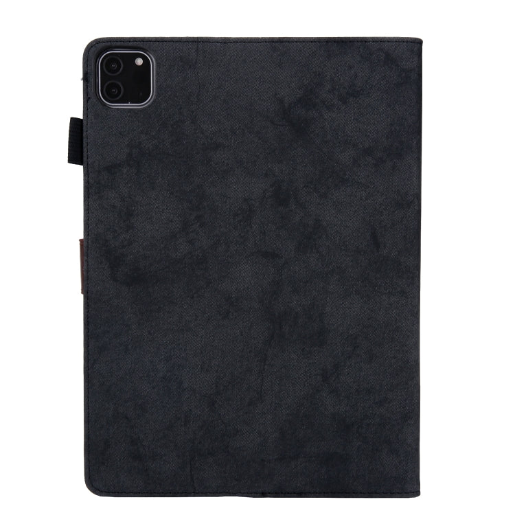 For iPad Pro 11 2025 / 2024 Cloth Texture Leather Tablet Case(Black) by bashfashion