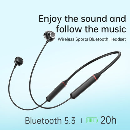 ROCK Y6 Neck-band Wireless Sports Bluetooth Earphone(Black) by ROCK
